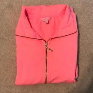 Bright Pink Lilly Pulitzer Pullover